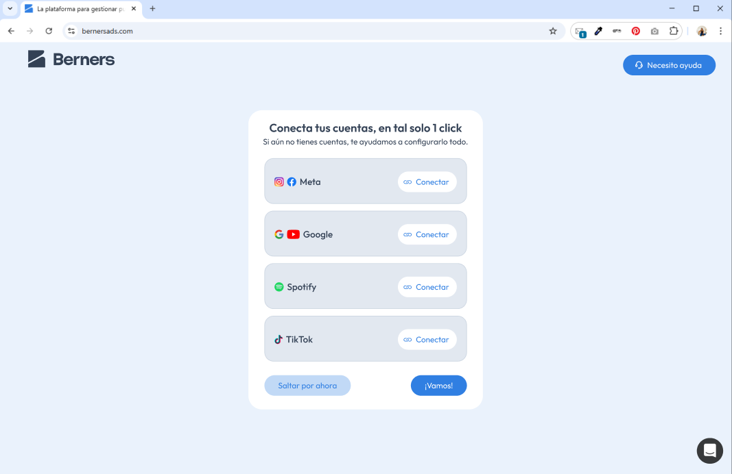 Observa, de un vistazo, cómo se reparte la inversión de marca por plataforma y su posición en el funnel.